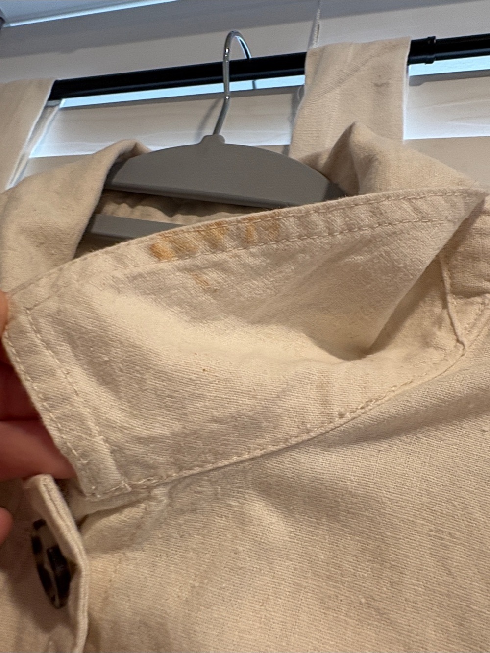 Peck&Peck Cream White Linen Cotton Blend Cropped Jacket Women’s Size Small - Picture 2 of 12